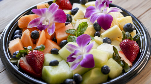 Colorful Fruit Plate