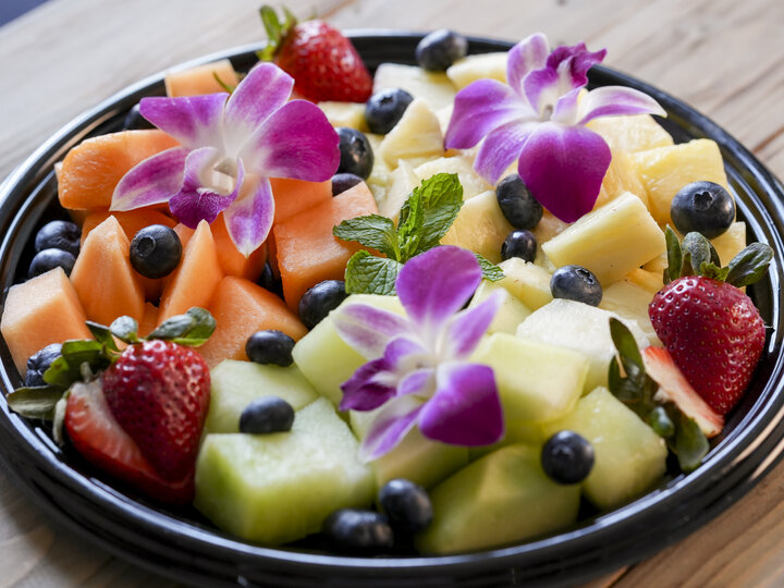 Colorful Fruit Plate